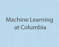 machine learning columbia.